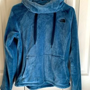 Fleece hoodie by North Face
